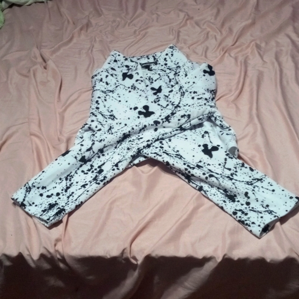 Black and white dress jacket